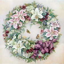 Схема вышивки «венок 2»