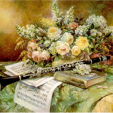 Схема вышивки «музыка»