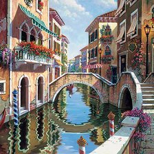 Схема вышивки «Серия "Городские пейзажи"»