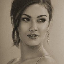 Схема вышивки «Меган Фокс»