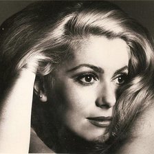 Схема вышивки «Катрин Денев»