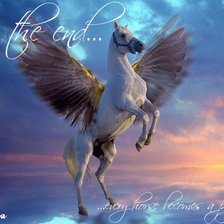 Схема вышивки «пегас»