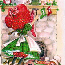 Схема вышивки «новый год»