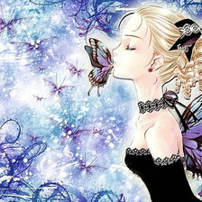 Схема вышивки «поцелуй»