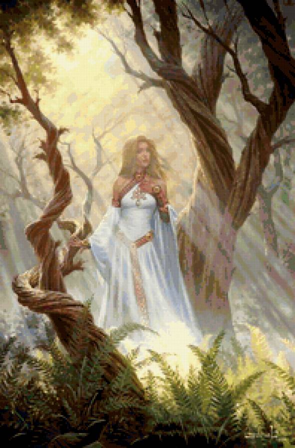 Эльф - девушка, фэнтези, эльф - предпросмотр