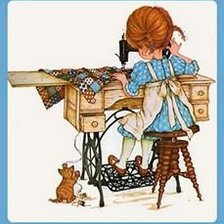 Схема вышивки «рукодельница»