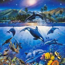 Схема вышивки «Прекрасный мир»