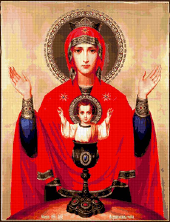 Икона Неупоенная чаша - икона - предпросмотр