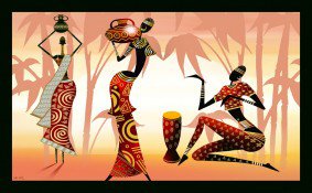 африканские мотивы - оригинал