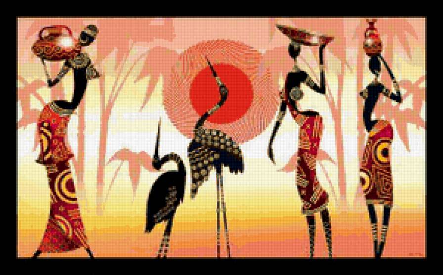 африканские мотивы - предпросмотр