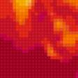 Предпросмотр схемы вышивки «сердце огонь» (№412636)