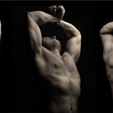 Схема вышивки «Мужчина»