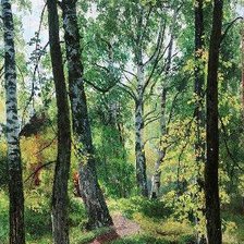 Схема вышивки «Шишкин И.И. Лиственный лес»