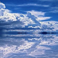 Схема вышивки «Солончак Уюни Анды»