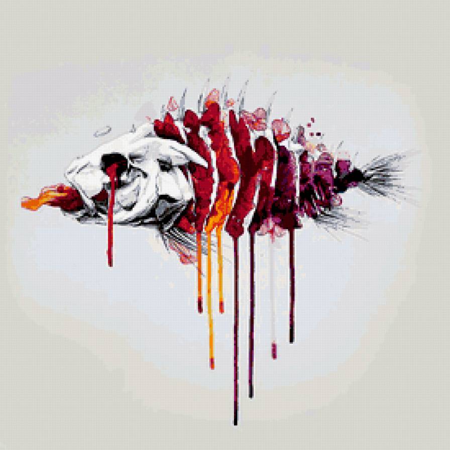 Рыба - фантастика, яркий, рыба - предпросмотр