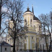 Схема вышивки «Храм преображения»