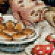 Предпросмотр схемы вышивки «бабушкины пирожки» (№413170)