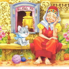 Схема вышивки «бабушка»