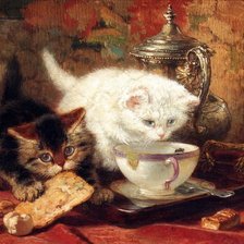 Схема вышивки «Маленькие воришки»