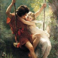 Схема вышивки «Двое»