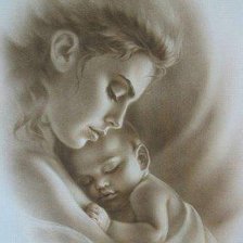 Схема вышивки «мамочка»