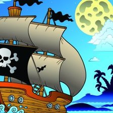 Схема вышивки «Йо-хо-хо»