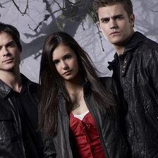 Схема вышивки «Деймон,Стефан,Елена»