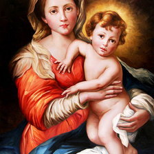 Схема вышивки «икона»