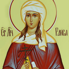 Схема вышивки «св.мученица Раиса»