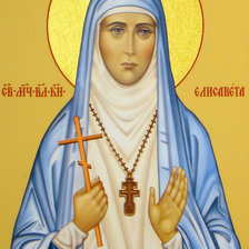 Схема вышивки «св.Елисавета»