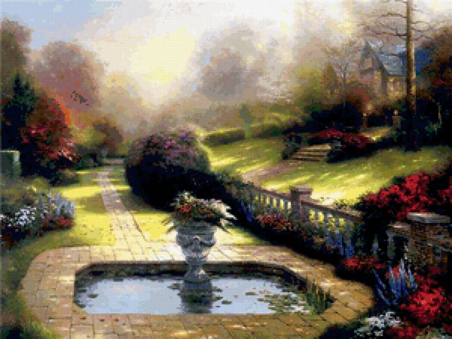 Аллея - улица, пейзаж, парк - предпросмотр