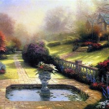 Схема вышивки «Аллея»