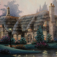 Схема вышивки «Вечер»