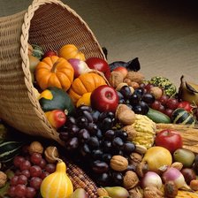 Схема вышивки «осенний урожай»