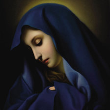 Схема вышивки «Молитва»