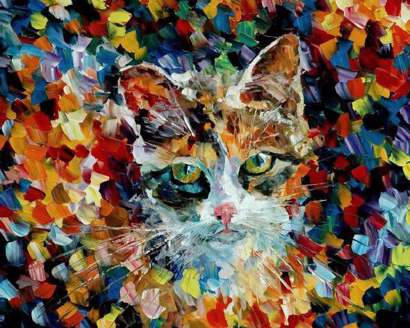 кот (по Л.Афремову) - кошки - оригинал