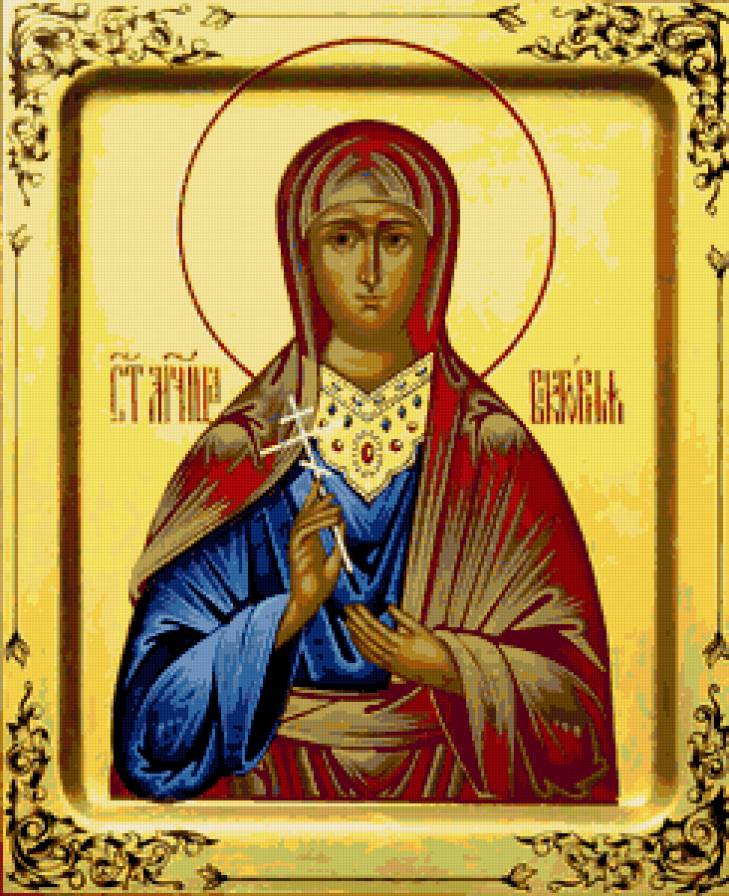 св.Виктория эфесская - икона - предпросмотр