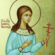 Схема вышивки «св.Гликерия»