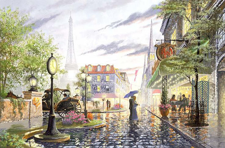 париж3 - франция, города мира, пейзаж - оригинал