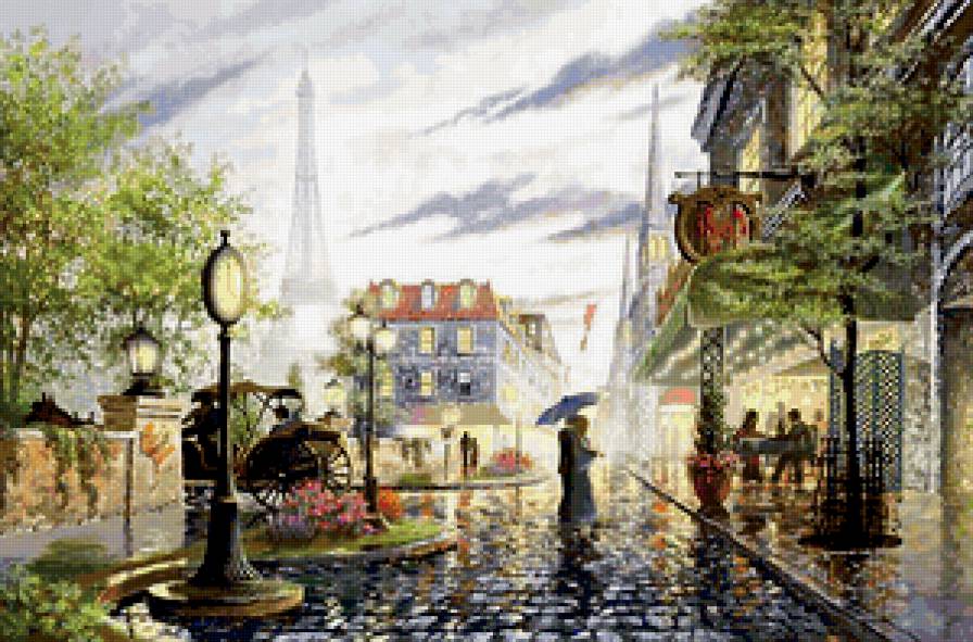 париж3 - города мира, пейзаж, франция - предпросмотр