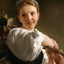 Схема вышивки «портрет»