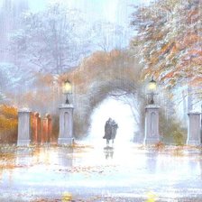 Схема вышивки «осень»