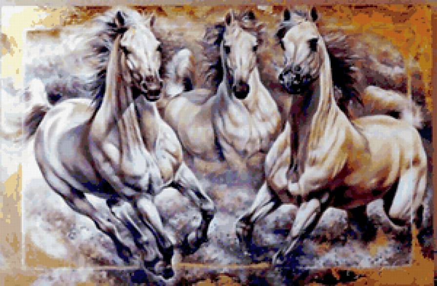 Серия "Кони" - животные, лошади, кони - предпросмотр