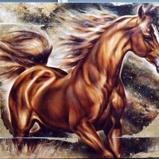 Схема вышивки «Серия "Кони"»