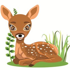 Схема вышивки «животные»