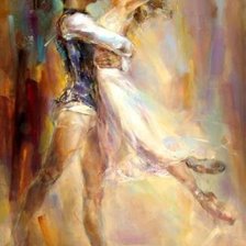 Схема вышивки «Танец»