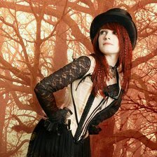 Схема вышивки «девушка»