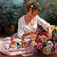 Схема вышивки «Франциско Санчес Кортес»