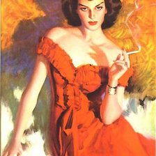 Схема вышивки «Эндрю Лумис»