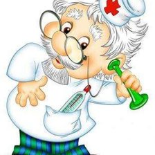 Схема вышивки «доктор»